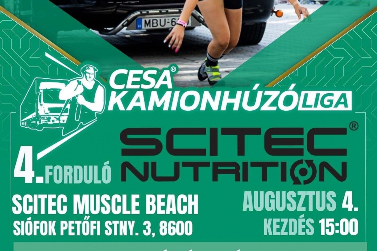 CESA® Kamionhúzó liga IV. forduló